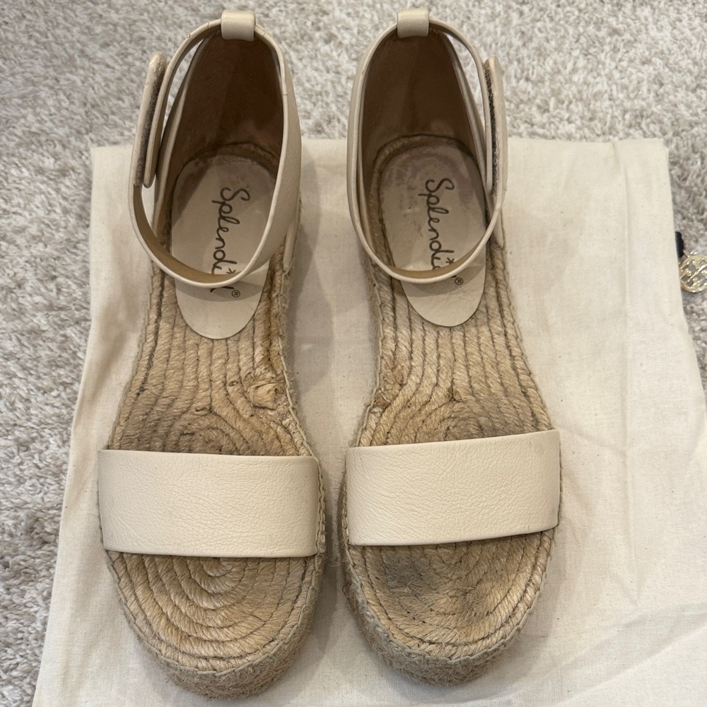 Splendid Tan Espadrille Sandals